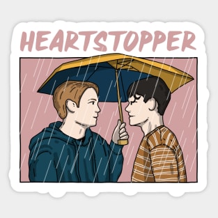 Nick And Charlie In The Rain Sticker